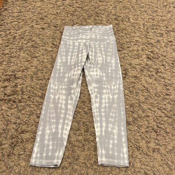 DYI Tiedye Leggings size XS white gray - Picture 6 of 6